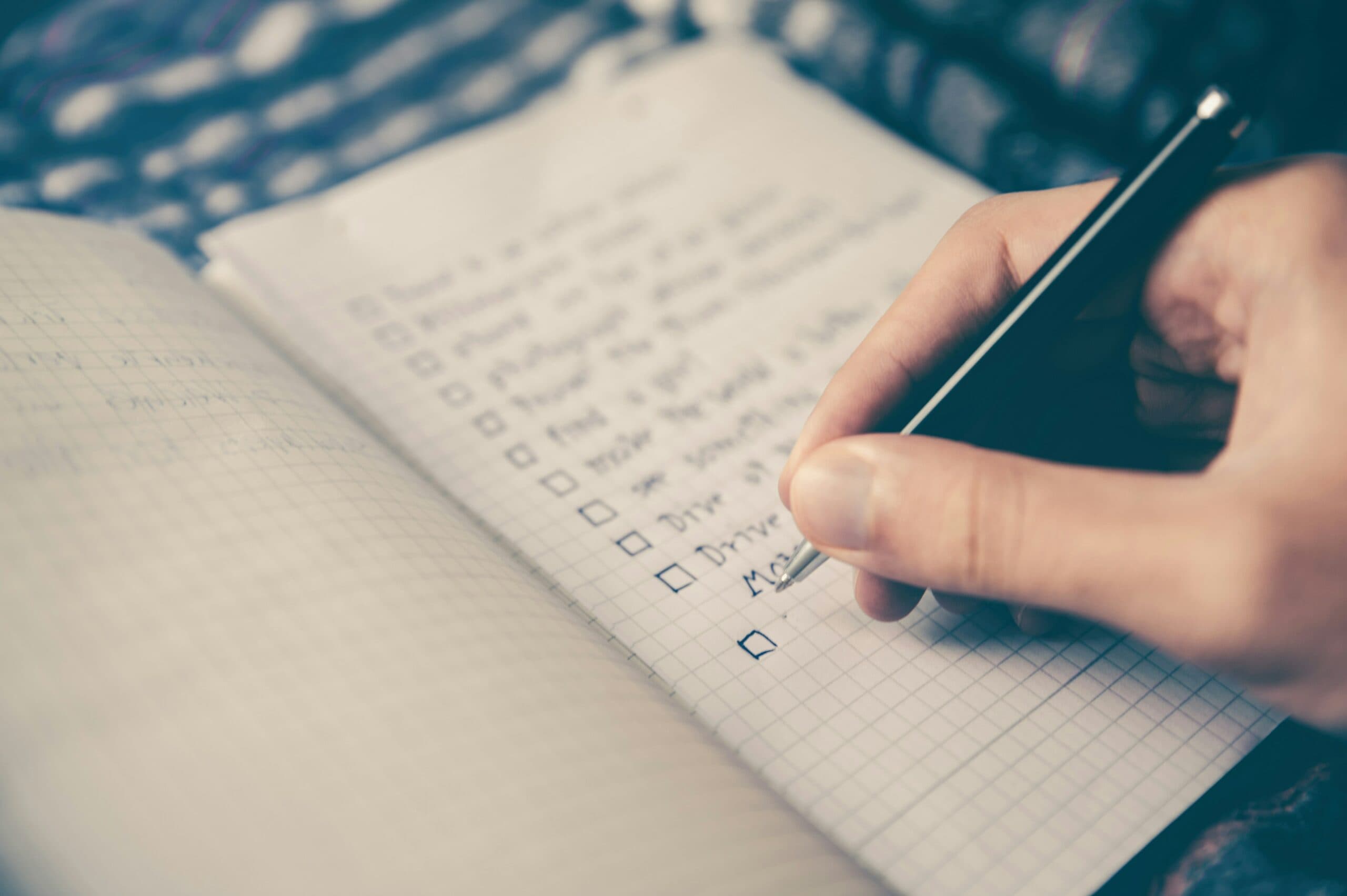 Checkliste
