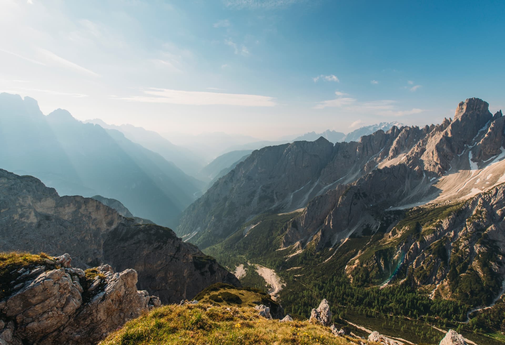 Mountains with sky