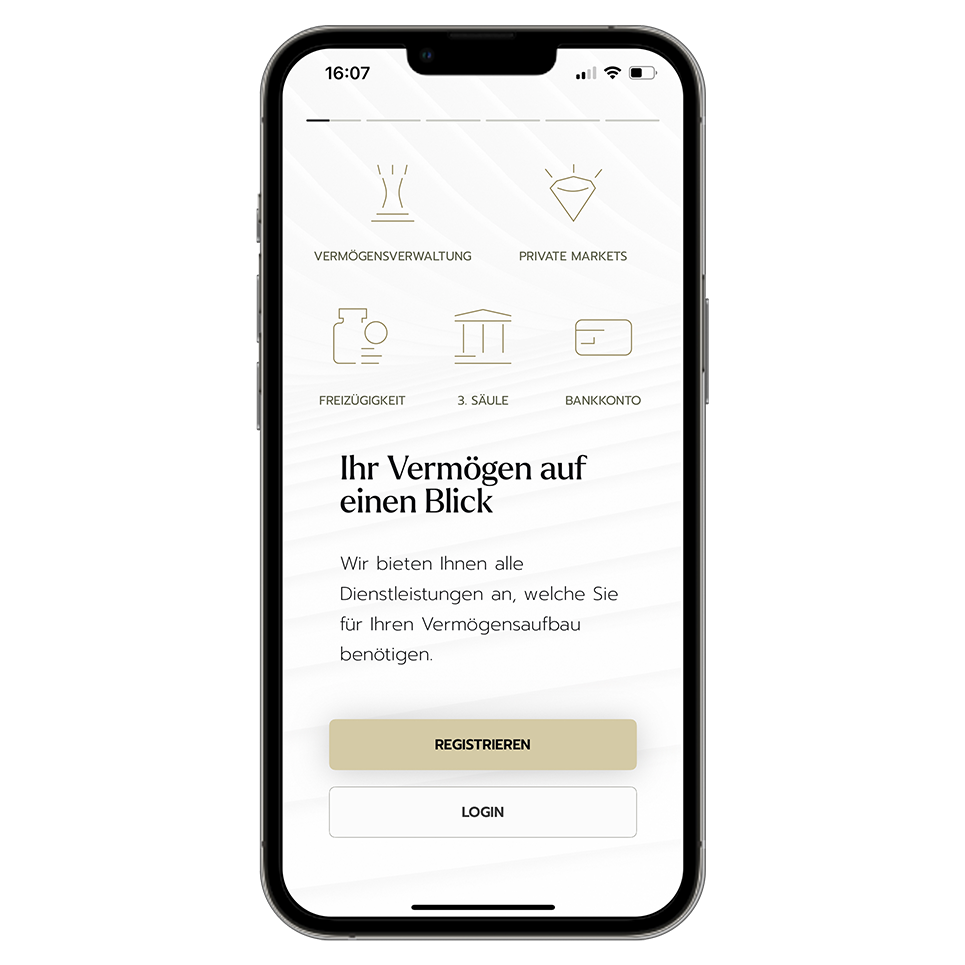 Phone with app opened
